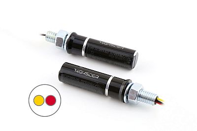 Highsider Conero, LED 3in1 Rückleuchte/Blinker - Schwarz/Silber Highsider Conero, LED 3in1 Rückleuchte/Blinker - Schwarz/Silber von Highsider