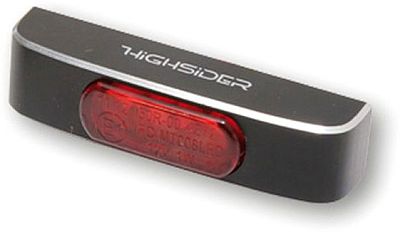 Highsider Conero T2, LED Rückleuchte - Schwarz Rot von Highsider