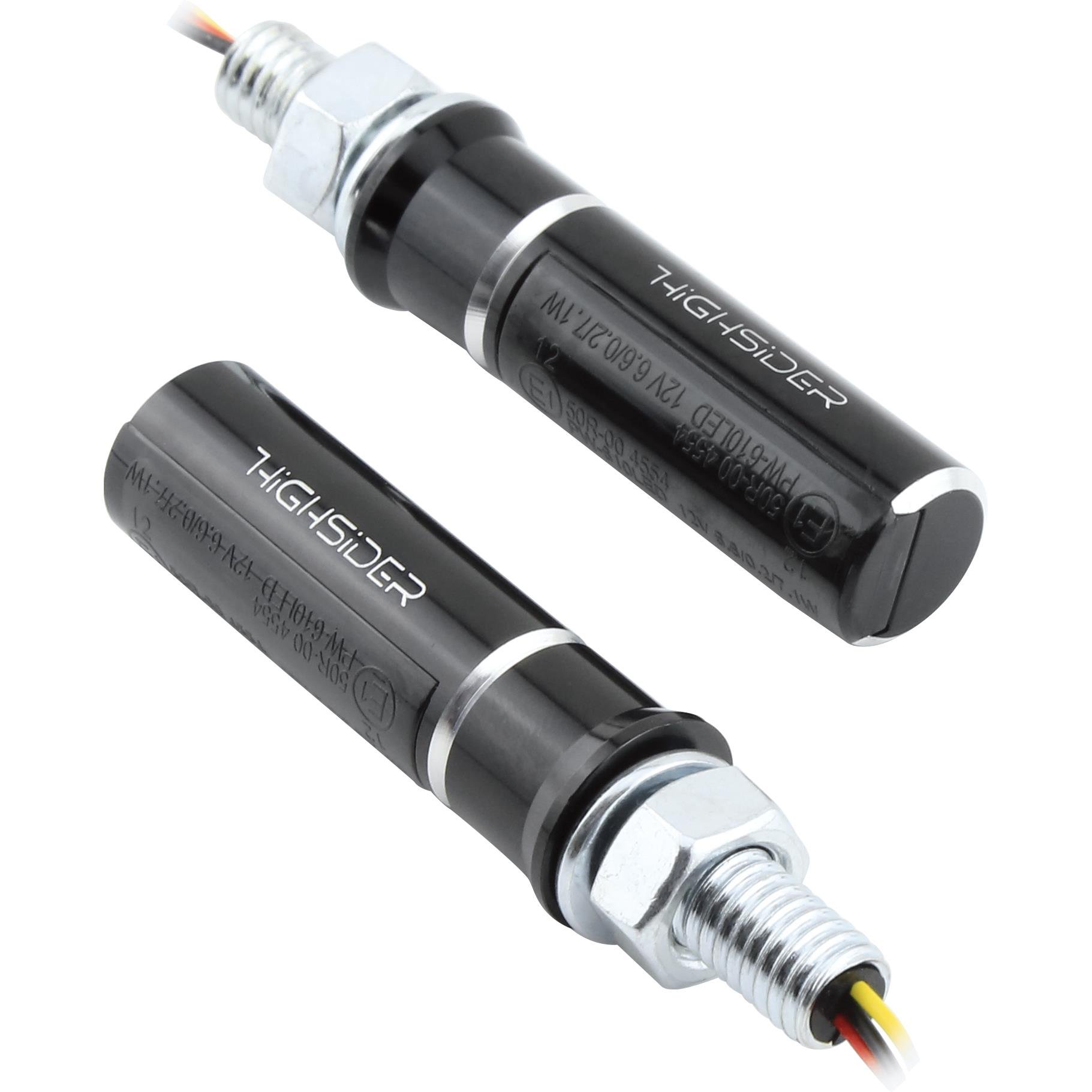 Highsider LED Alu Rücklicht/Blinkerpaar M8 CONERO schwarz Highsider LED Alu Rücklicht/Blinkerpaar M8 CONERO schwarz von Highsider