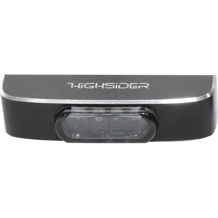 Highsider LED Alu Rücklicht CONERO T2 schwarz, getöntes Glas Highsider LED Alu Rücklicht CONERO T2 schwarz, getöntes Glas von Highsider
