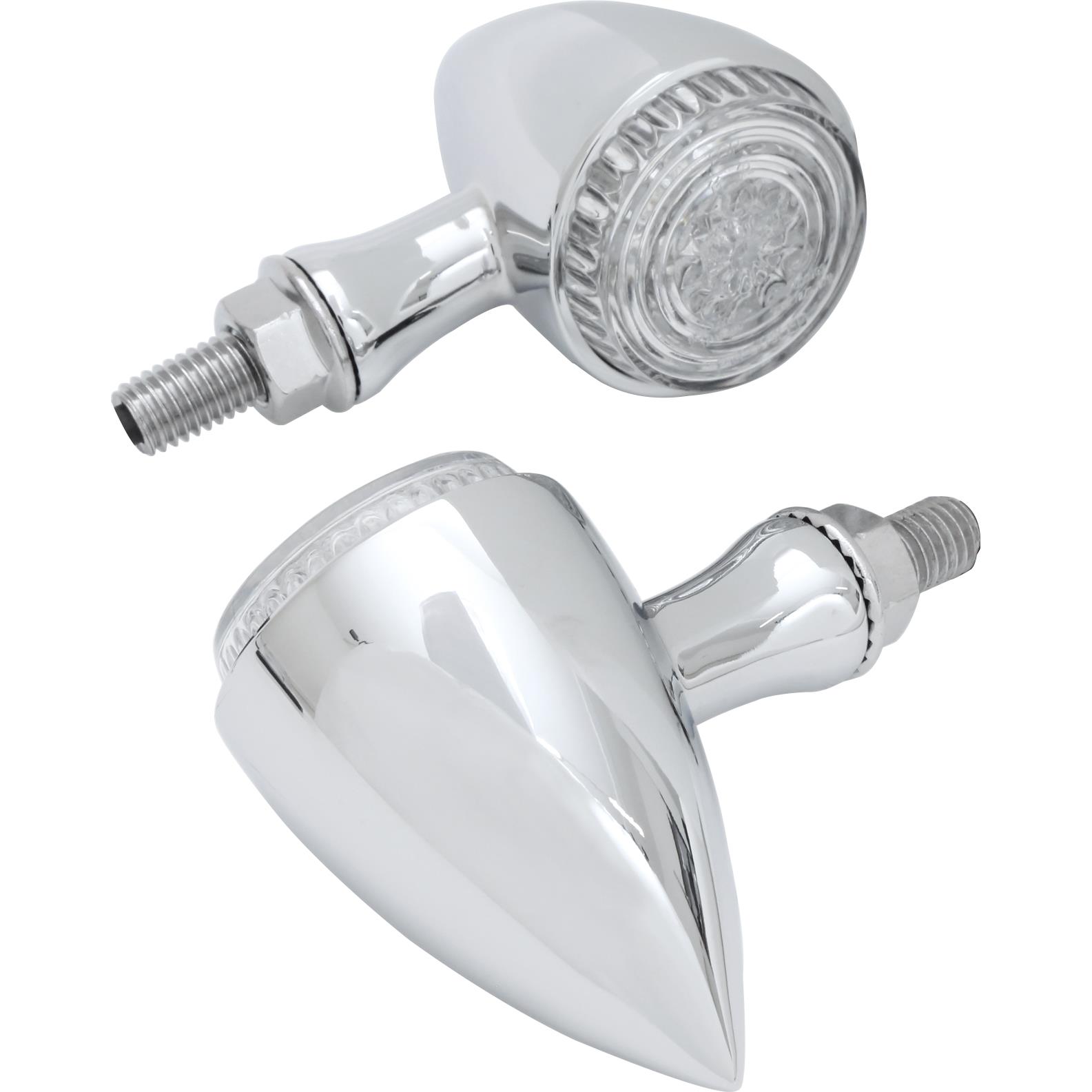 Highsider LED Blinkerpaar Colorado M10 Alu Ø45mm chrom, klares Glas Highsider LED Blinkerpaar Colorado M10 Alu Ø45mm chrom, klares Glas von Highsider