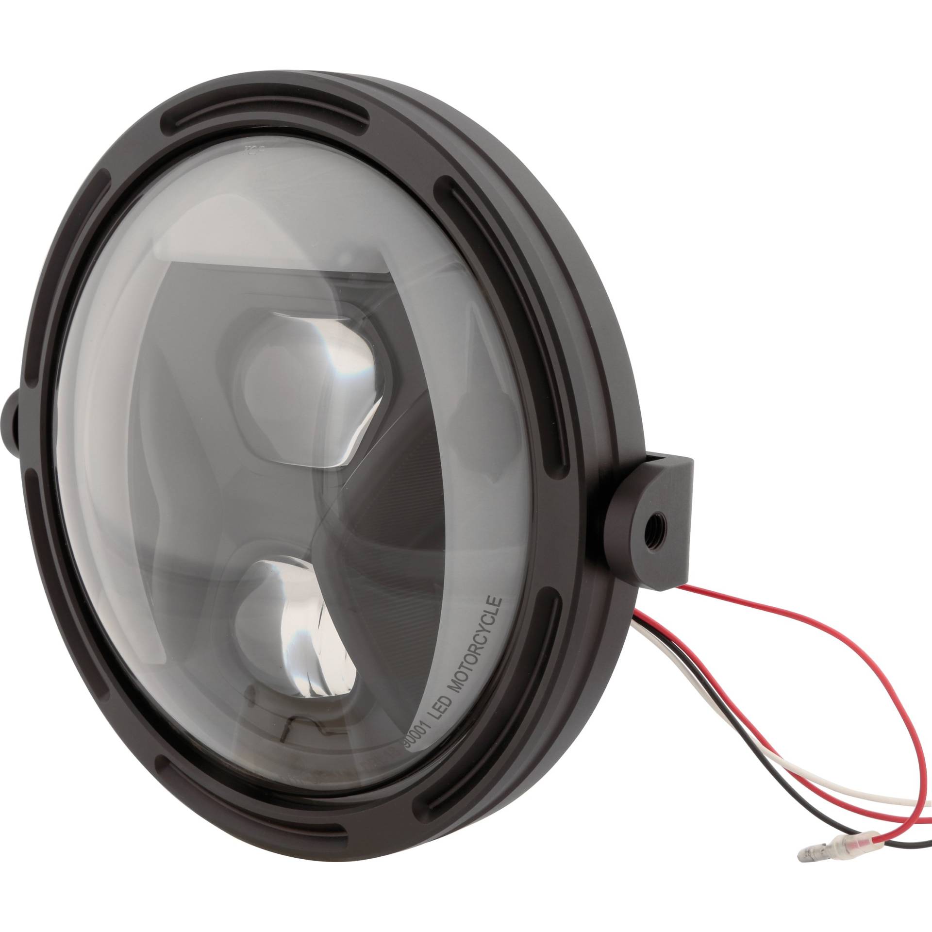 Highsider LED Hauptscheinwerfer Frame-R1 Typ 8 Ø200mm seitlich schwarz Highsider LED Hauptscheinwerfer Frame-R1 Typ 8 Ø200mm seitlich schwarz von Highsider