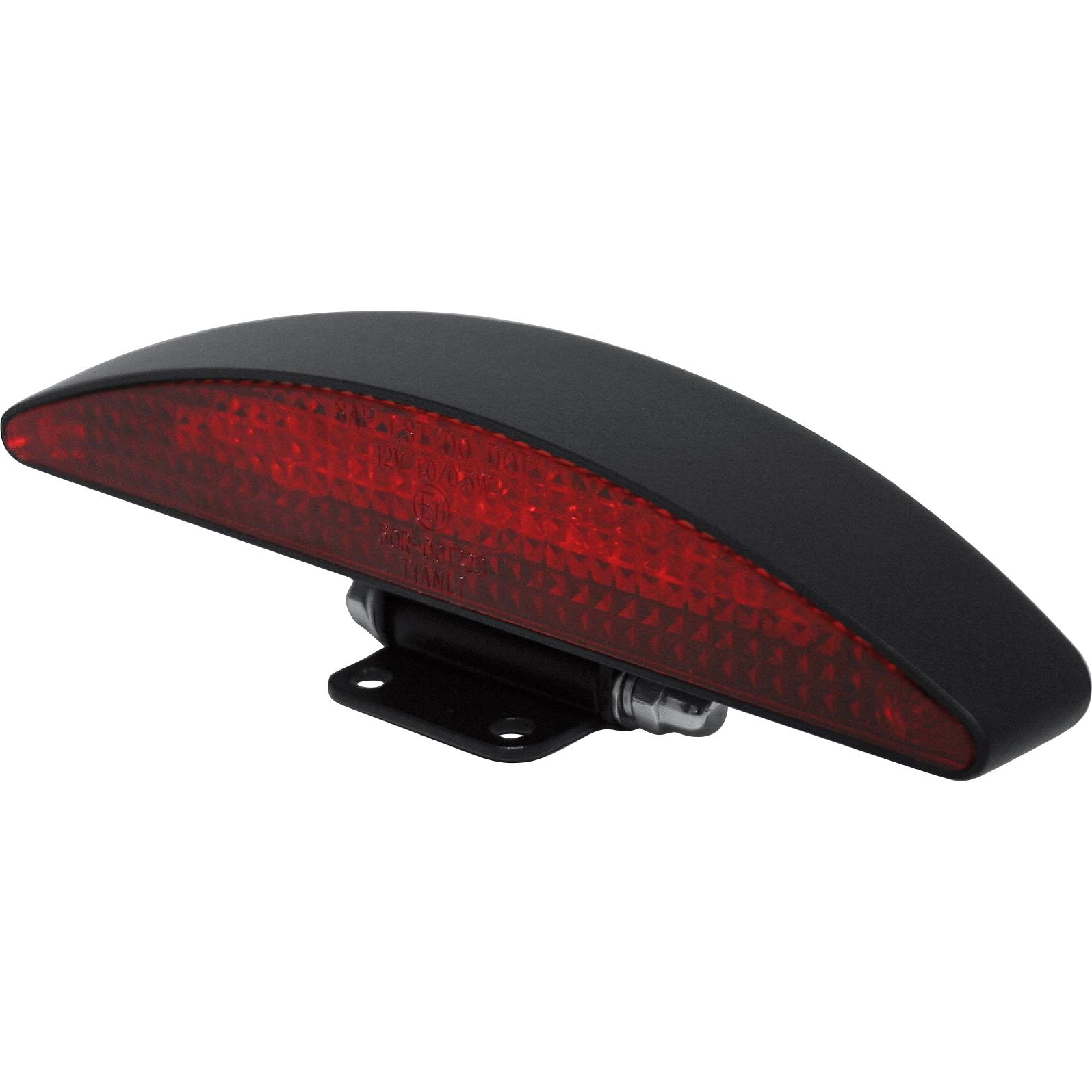 Highsider LED Metall Rücklicht Interstate mit Halter schwarz, rot Highsider LED Metall Rücklicht Interstate mit Halter schwarz, rot von Highsider