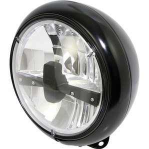Highsider LED-Scheinwerfer HD-Style, schwarz, 7 Zoll von Highsider