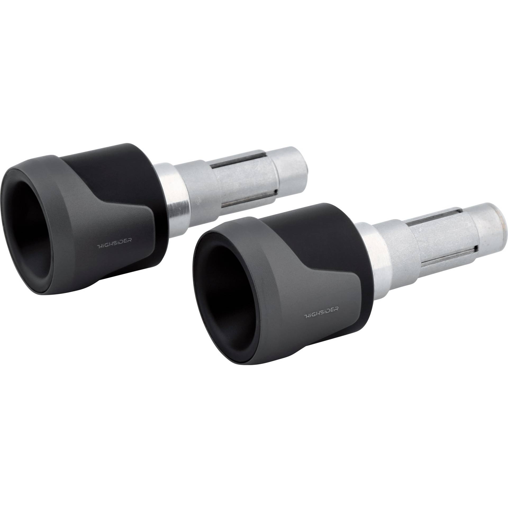 Highsider Lenkergewichte für 12-22mm AKRON XL Titan matt/schwarz Highsider Lenkergewichte für 12-22mm AKRON XL Titan matt/schwarz von Highsider