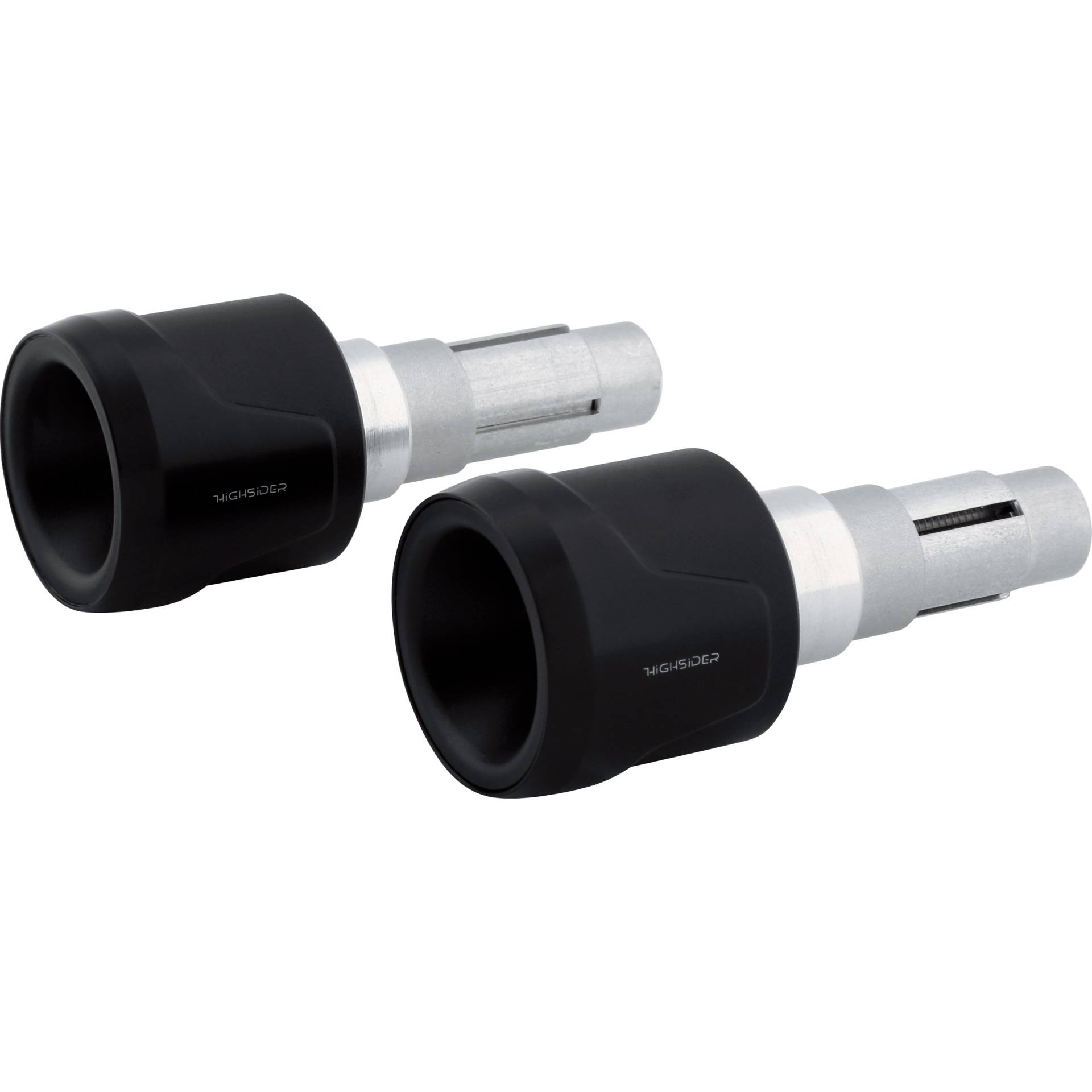 Highsider Lenkergewichte für 12-22mm AKRON XL schwarz Highsider Lenkergewichte für 12-22mm AKRON XL schwarz von Highsider