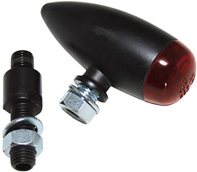Highsider Micro-Bullet, LED Rückleuchte - Schwarz Rot von Highsider