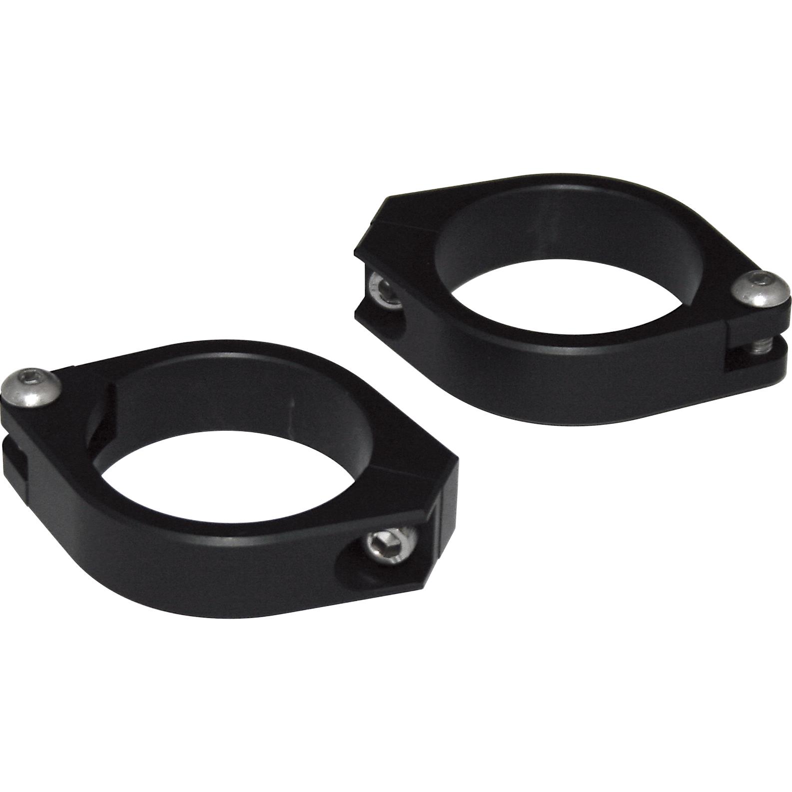 Highsider Standrohrschellenpaar Alu CNC 42-43mm schwarz Highsider Standrohrschellenpaar Alu CNC 42-43mm schwarz von Highsider