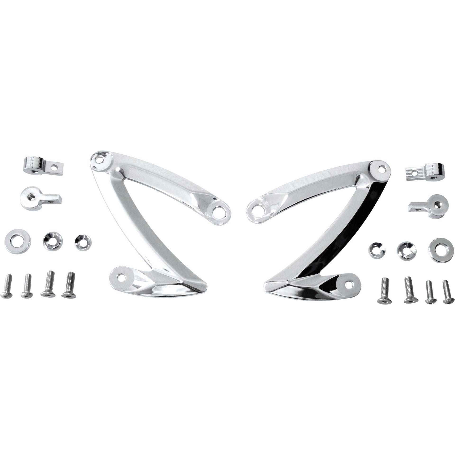Highsider Z-Style Lampenhalter Alu ohne Schellen chrom Highsider Z-Style Lampenhalter Alu ohne Schellen chrom von Highsider