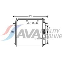 Kondensator, Klimaanlage AVA COOLING DZ5023 von Highway Automotive