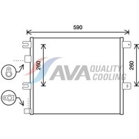 Kondensator, Klimaanlage HIGHWAY RE5124 von Highway Automotive