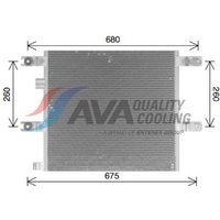 Kondensator, Klimaanlage HIGHWAY AUTOMOTIVE 40057012 von Highway Automotive
