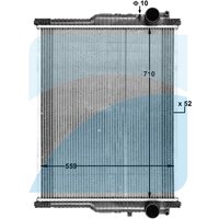 Kühler, Motorkühlung AVA COOLING RE2094N von Highway Automotive