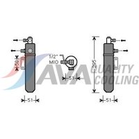 Trockner, Klimaanlage AVA COOLING MED271 AVA von Highway Automotive