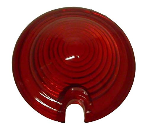 Highway Hawk Ersatzglas Rot 'Bullet/Sparto' Rücklicht Motorrad von Highway Hawk