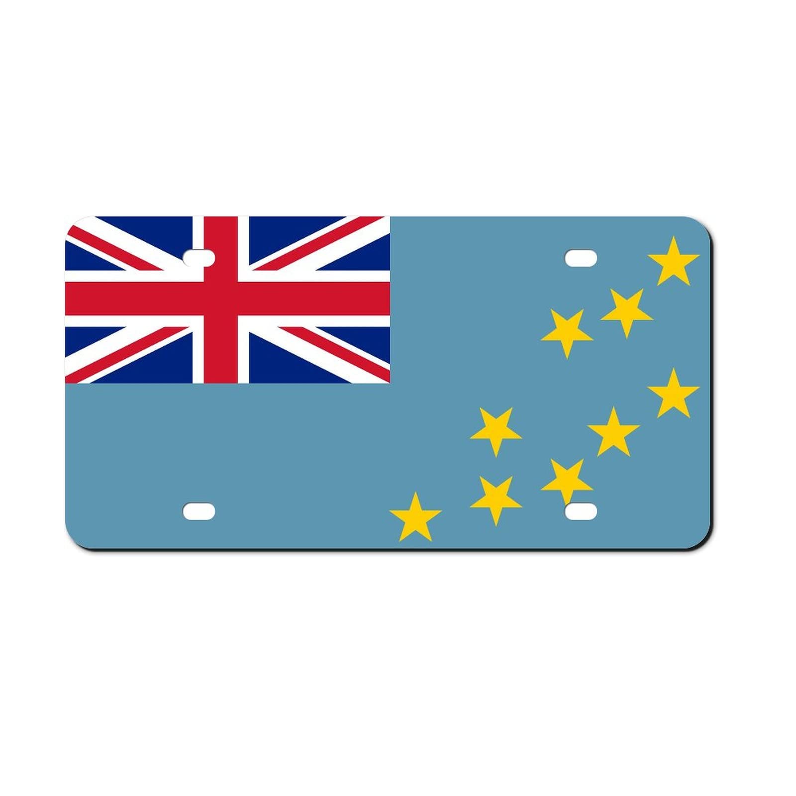 Higoss Nummernschild Tuvalu Flagge Nummernschildrahmen, Vorderseite Aluminium Metall Nummernschild Auto Auto Tag, Dekorative Neuheit Nummernschild Abdeckung Rahmen 15,2 x 30,5 cm Higoss Nummernschild Tuvalu Flagge Nummernschildrahmen, Vorderseite Aluminium Metall Nummernschild Auto Auto Tag, Dekorative Neuheit Nummernschild Abdeckung Rahmen 15,2 x 30,5 cm von Higoss