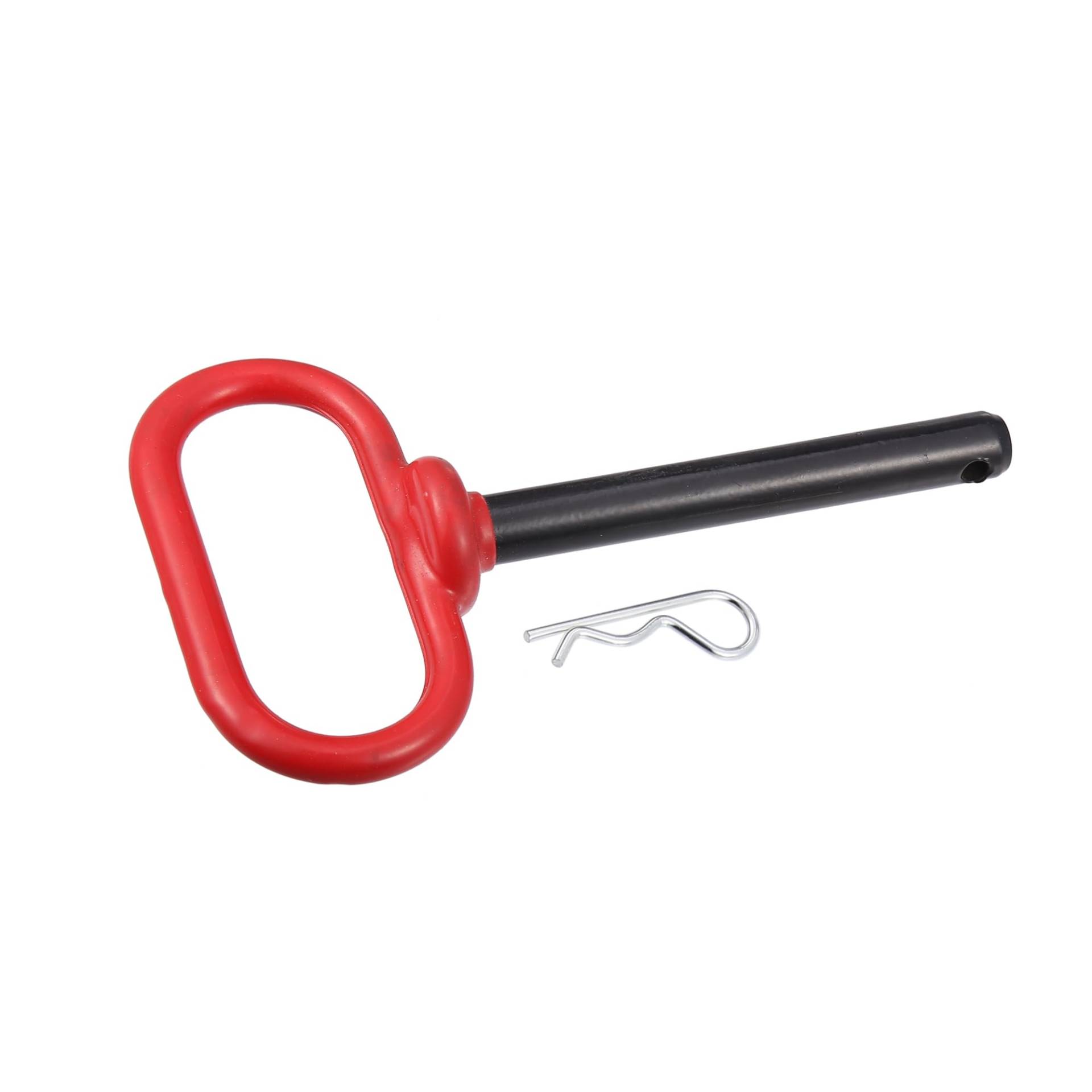 Hihaha 1/2 x 3 5/8 Zoll Anhängerkupplung Gabelkopf Pin und Clip für Rasenmäher Anhänger Abschleppen Fracht Boot RV Auto LKW Fahrrad Traktor Anhängerkupplung Schloss Pins Rot Langlebiges Material Hihaha 1/2 x 3 5/8 Zoll Anhängerkupplung Gabelkopf Pin und Clip für Rasenmäher Anhänger Abschleppen Fracht Boot RV Auto LKW Fahrrad Traktor Anhängerkupplung Schloss Pins Rot Langlebiges Material von Hihaha