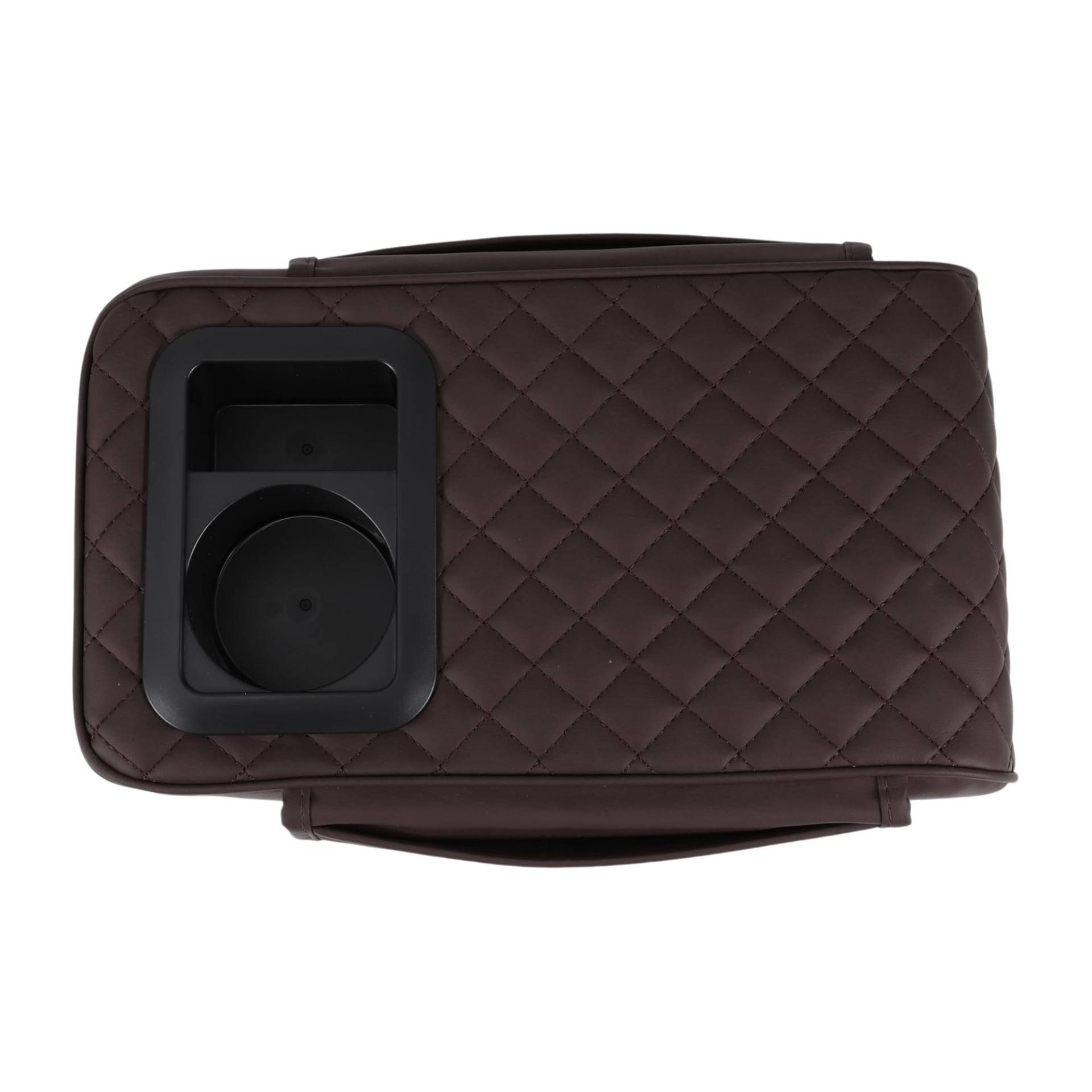Hihaha Auto Mittelkonsole Abdeckung Armlehnen Abdeckung Multifunktional 34x19x7cm Schwarz Dunkelbraun Nappa Leder Hihaha Auto Mittelkonsole Abdeckung Armlehnen Abdeckung Multifunktional 34x19x7cm Schwarz Dunkelbraun Nappa Leder von Hihaha