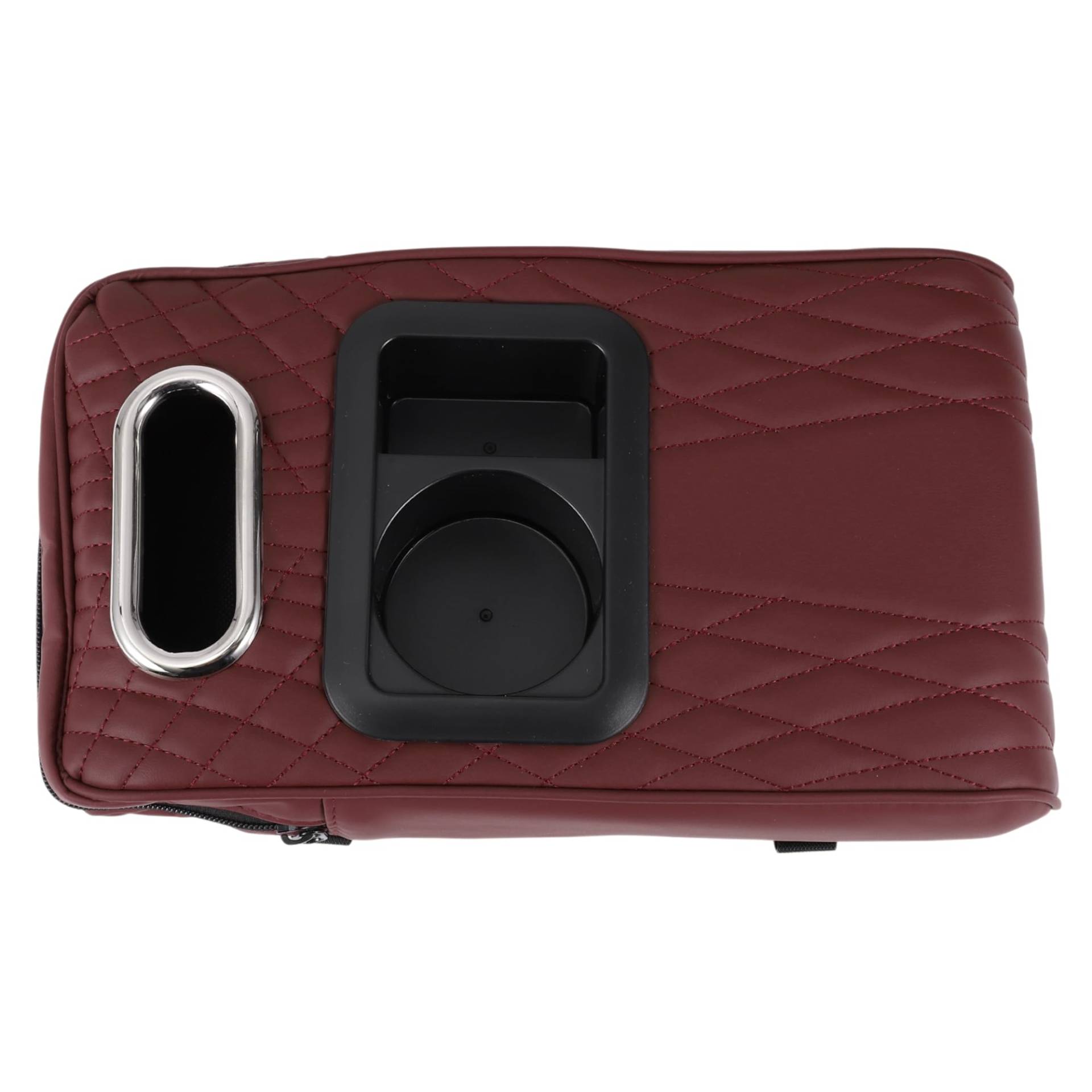 Hihaha Auto Mittelkonsole Abdeckung Armlehnen Abdeckung Multifunktional 34x19x8cm / 13.39"x7.48"x3.15" Dunkelrot Schwarz Nappa Leder Hihaha Auto Mittelkonsole Abdeckung Armlehnen Abdeckung Multifunktional 34x19x8cm / 13.39"x7.48"x3.15" Dunkelrot Schwarz Nappa Leder von Hihaha