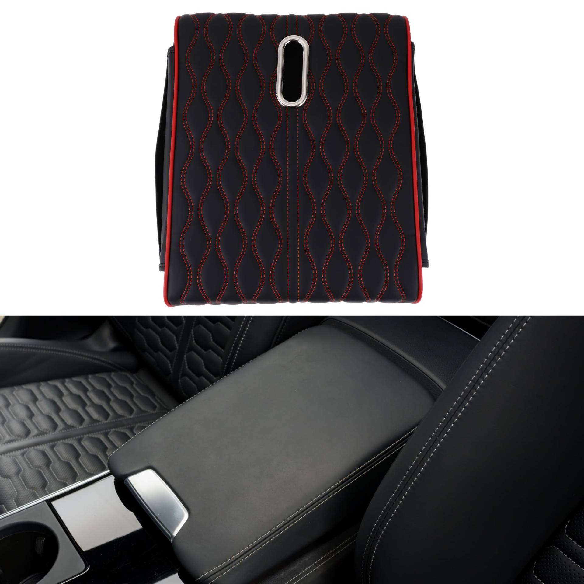 Hihaha Auto Mittelkonsole Abdeckung Auto Armlehnenabdeckung Multifunktional 14.17"x11.02"x2.56" Schwarz Leder, Memory Foam Hihaha Auto Mittelkonsole Abdeckung Auto Armlehnenabdeckung Multifunktional 14.17"x11.02"x2.56" Schwarz Leder, Memory Foam von Hihaha