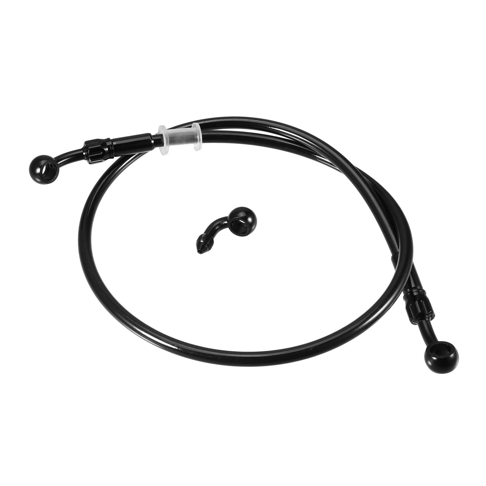 Hihaha Bremsleitung Motorrad Hydraulische Bremsleitung Ölschlauchrohr mit Banjo/Innen für ATV Motorrad Motocross/Langlebig 80cm Länge / 1 Satz Hihaha Bremsleitung Motorrad Hydraulische Bremsleitung Ölschlauchrohr mit Banjo/Innen für ATV Motorrad Motocross/Langlebig 80cm Länge / 1 Satz von Hihaha