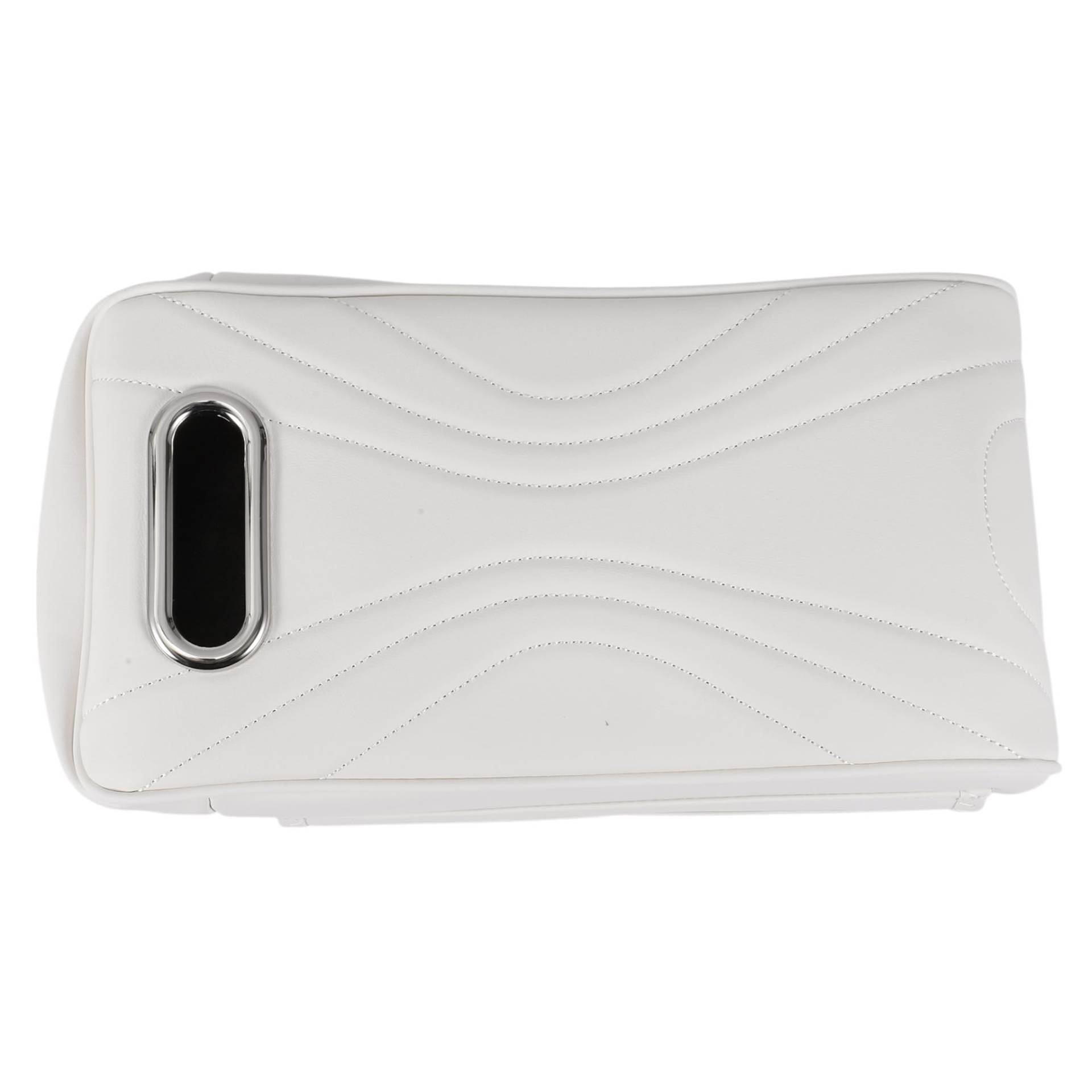 Hihaha Car Center Console Cover Car Armrest Cover Multifunktional 31.5x16x8cm / 12.4"x6.3"x3.15" Weiß Nappa Leder Memory Foam Hihaha Car Center Console Cover Car Armrest Cover Multifunktional 31.5x16x8cm / 12.4"x6.3"x3.15" Weiß Nappa Leder Memory Foam von Hihaha