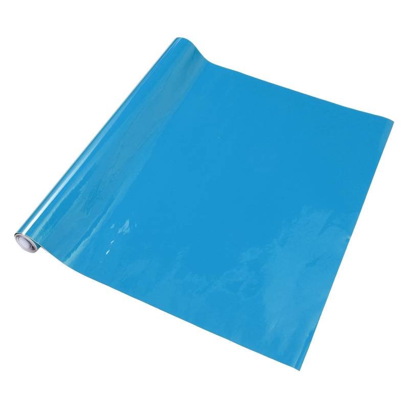 Hihaha Auto Wrap Folie Außen Innen Vinyl Wrap Abdeckung Auto Schutz PVC 1,3 ft x 59,84 Zoll 1 Stück Blau von Hihaha