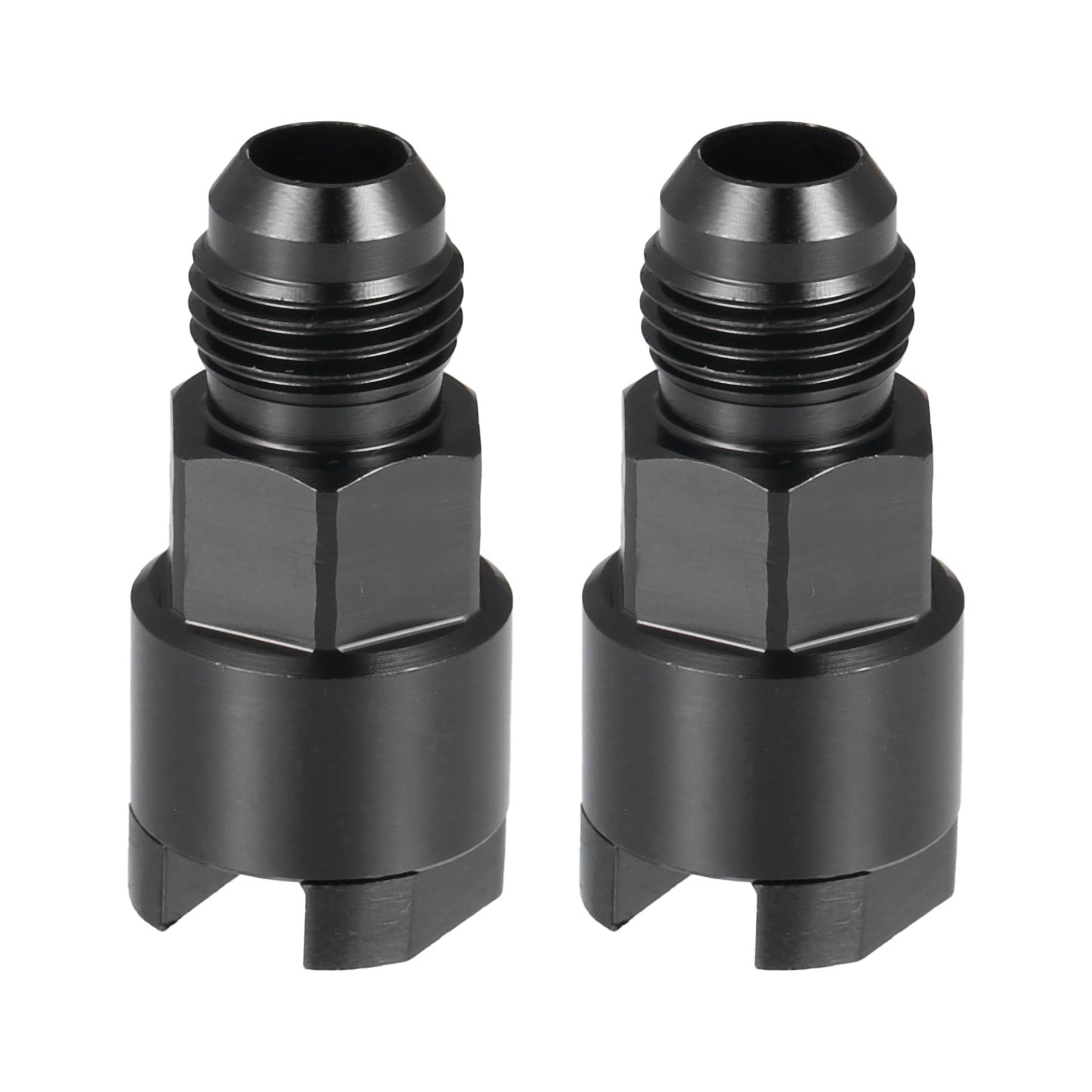 Hihaha Kraftstoffadapter/für Autos/Robust 6AN männlich auf 5/16" / 2 Stück Schwarz Hihaha Kraftstoffadapter/für Autos/Robust 6AN männlich auf 5/16" / 2 Stück Schwarz von Hihaha