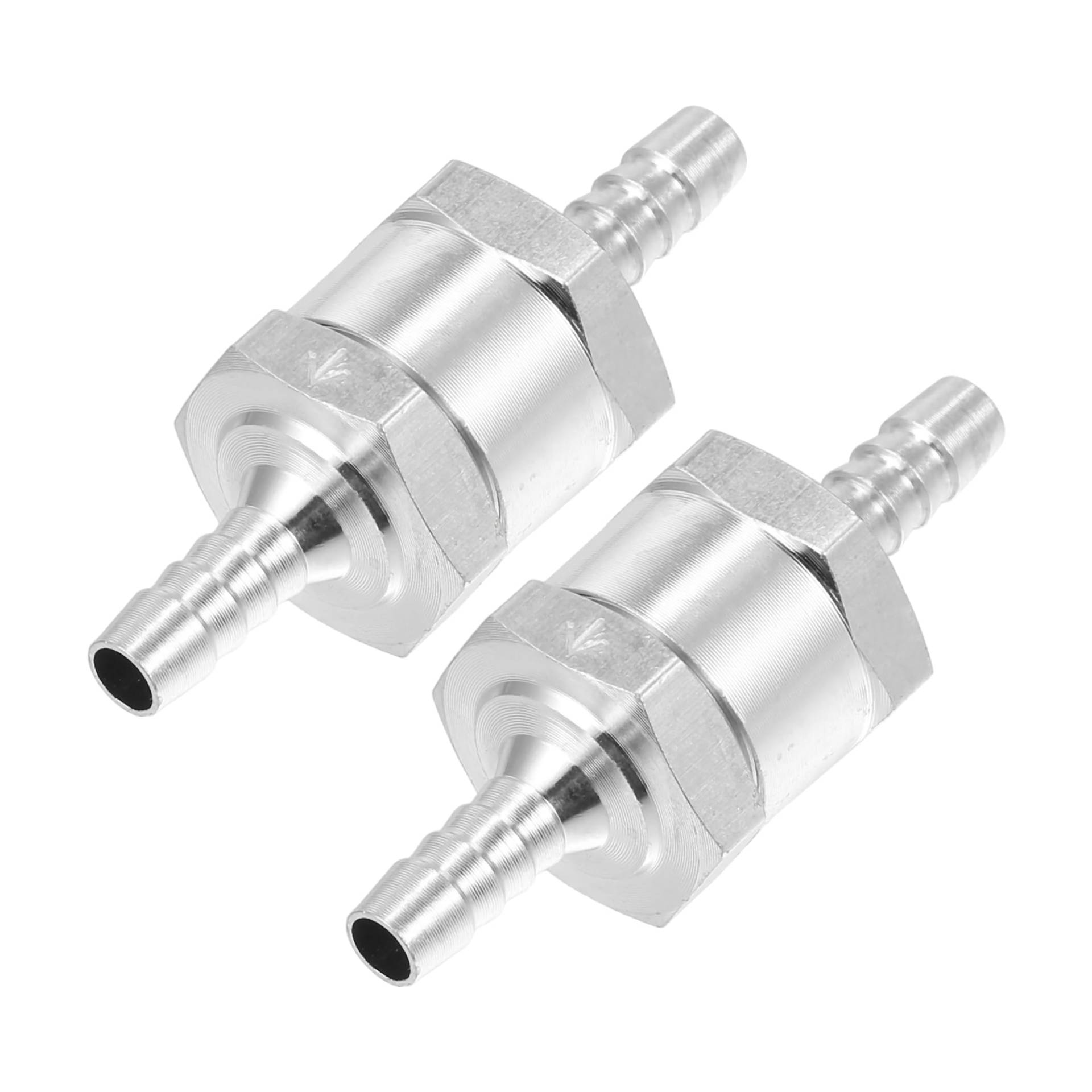 Hihaha Kraftstoffleitung Rückschlagventil/Inneres Rückschlagventil für Kraftstoffsysteme/Langlebiges Aluminiumlegierung 1/4" 6mm OD / 2 Stück Hihaha Kraftstoffleitung Rückschlagventil/Inneres Rückschlagventil für Kraftstoffsysteme/Langlebiges Aluminiumlegierung 1/4" 6mm OD / 2 Stück von Hihaha
