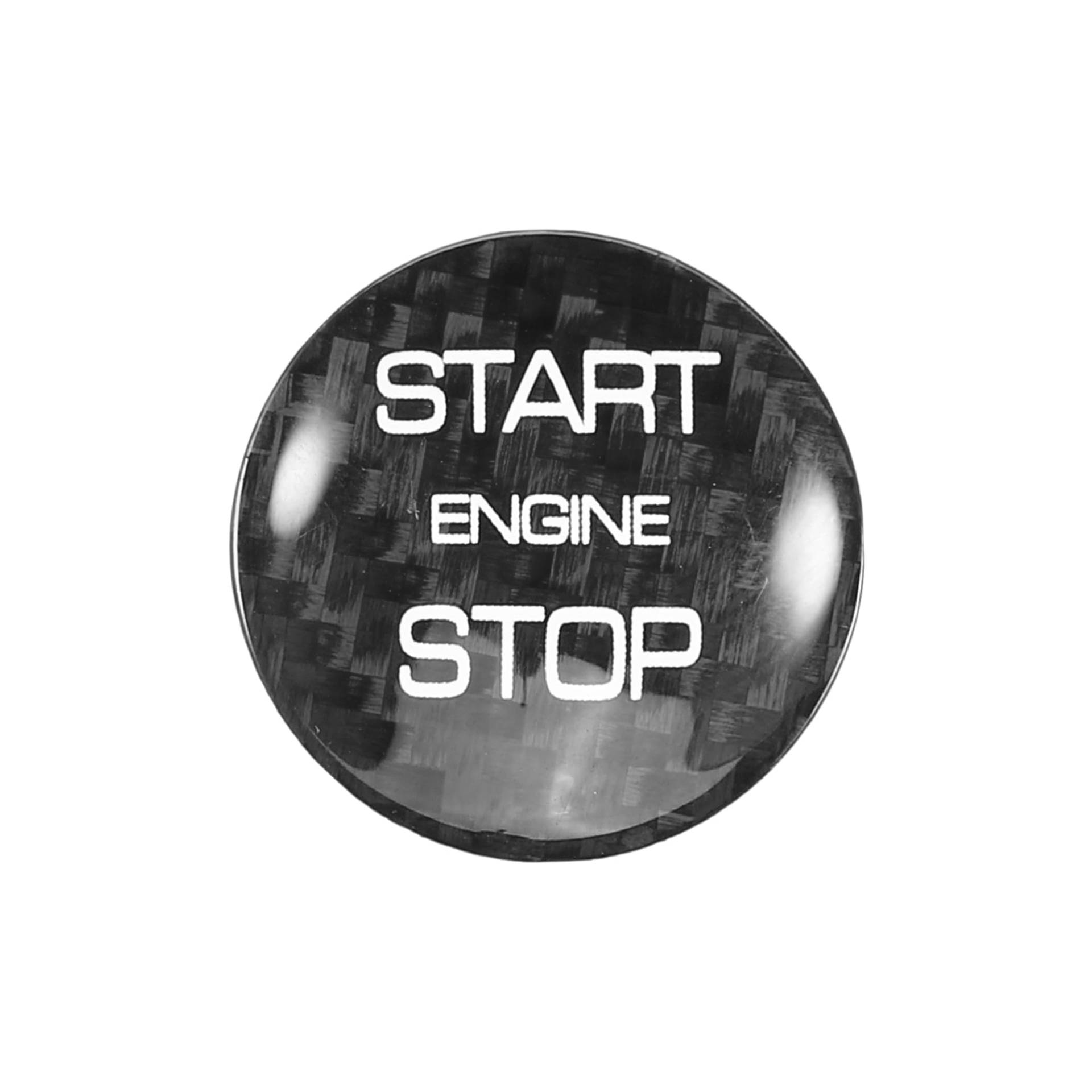 Hihaha Motor Start Stop Knopf Abdeckung für Land Rover Discovery Langlebig | Zündschalter Aufkleber Schwarz 1 Stück Hihaha Motor Start Stop Knopf Abdeckung für Land Rover Discovery Langlebig | Zündschalter Aufkleber Schwarz 1 Stück von Hihaha