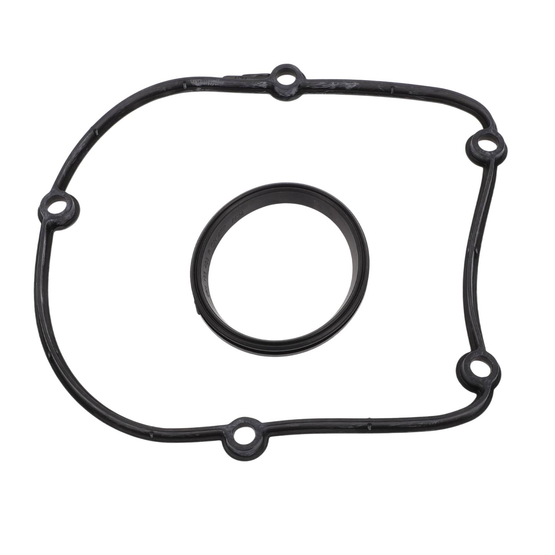 Hihaha No.06H103483C/06J103383D/06H103121J Motor-Zeitdeckeldichtungssatz für A5 2.0L 2010-2014 Zylinderkopfdichtung Lang anhaltende Dichtungsgummi 1 Satz Schwarz von Hihaha