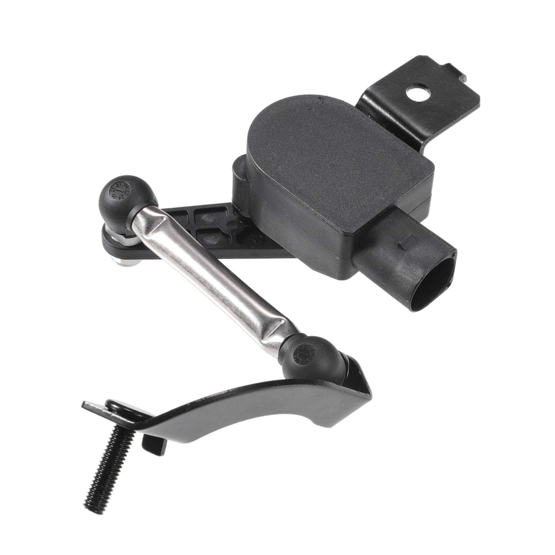 Hihaha Nr. 1K0941274B Fahrzeughöhen-Niveausensor für Audi A3 Base 2.0L L4 - Benzin 06-10 / Vorderer linker Scheinwerfer-Niveausensor/Robustes Metall / 1 Stück Schwarz Hihaha Nr. 1K0941274B Fahrzeughöhen-Niveausensor für Audi A3 Base 2.0L L4 - Benzin 06-10 / Vorderer linker Scheinwerfer-Niveausensor/Robustes Metall / 1 Stück Schwarz von Hihaha