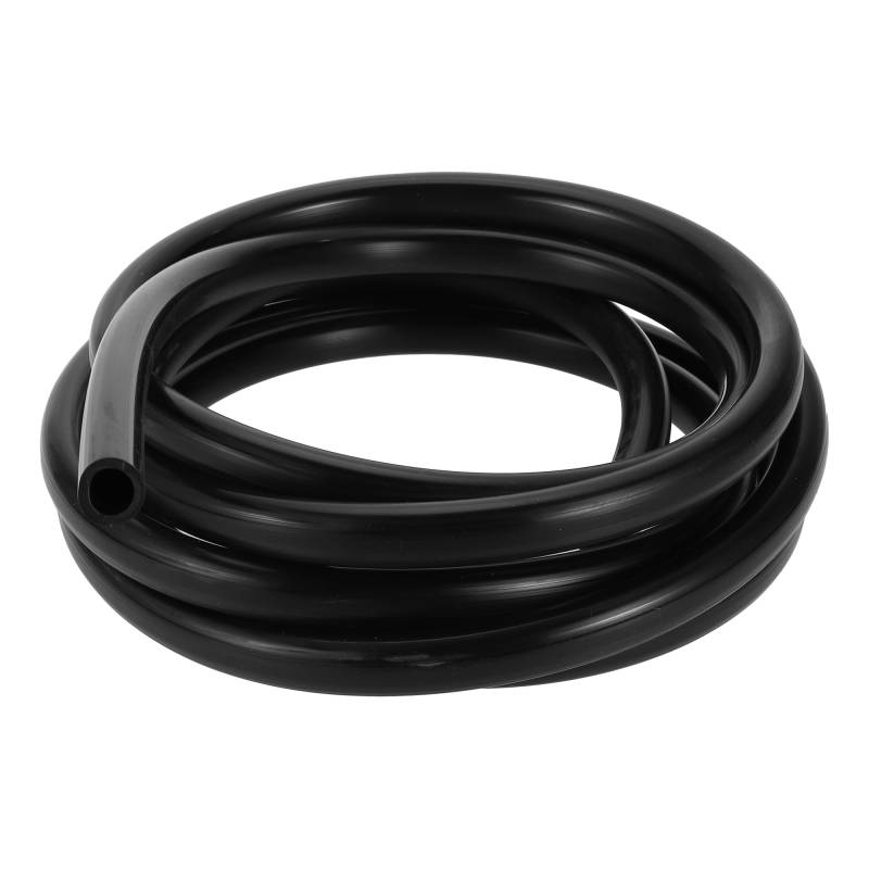 Hihaha Silikon-Vakuumschlauch Automobil-Vakuumschlauch Hochtemperatur 16,4FT 5/8" 16mm ID 3,5mm Dicke 1 Stück Schwarz von Hihaha