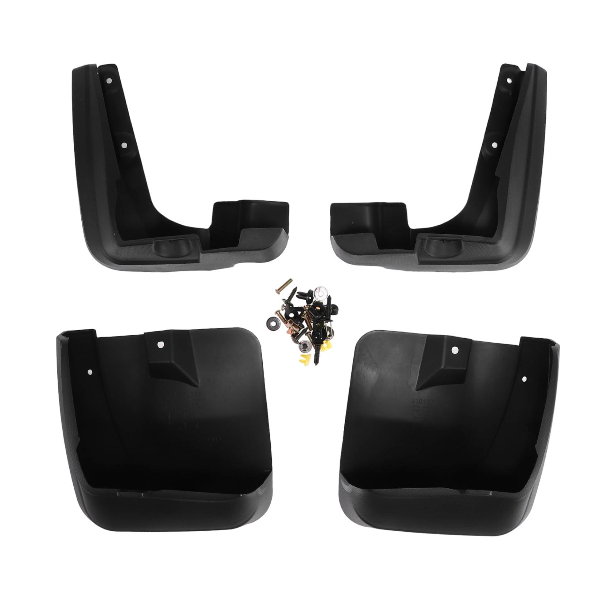 Hihaha Spritzschutz-Schmutzfänger mit Montagezubehör für Subaru XV 2012-2022 / Vorder- & Rückseiten-Spritzschutz/Robust / 1 Satz von Hihaha