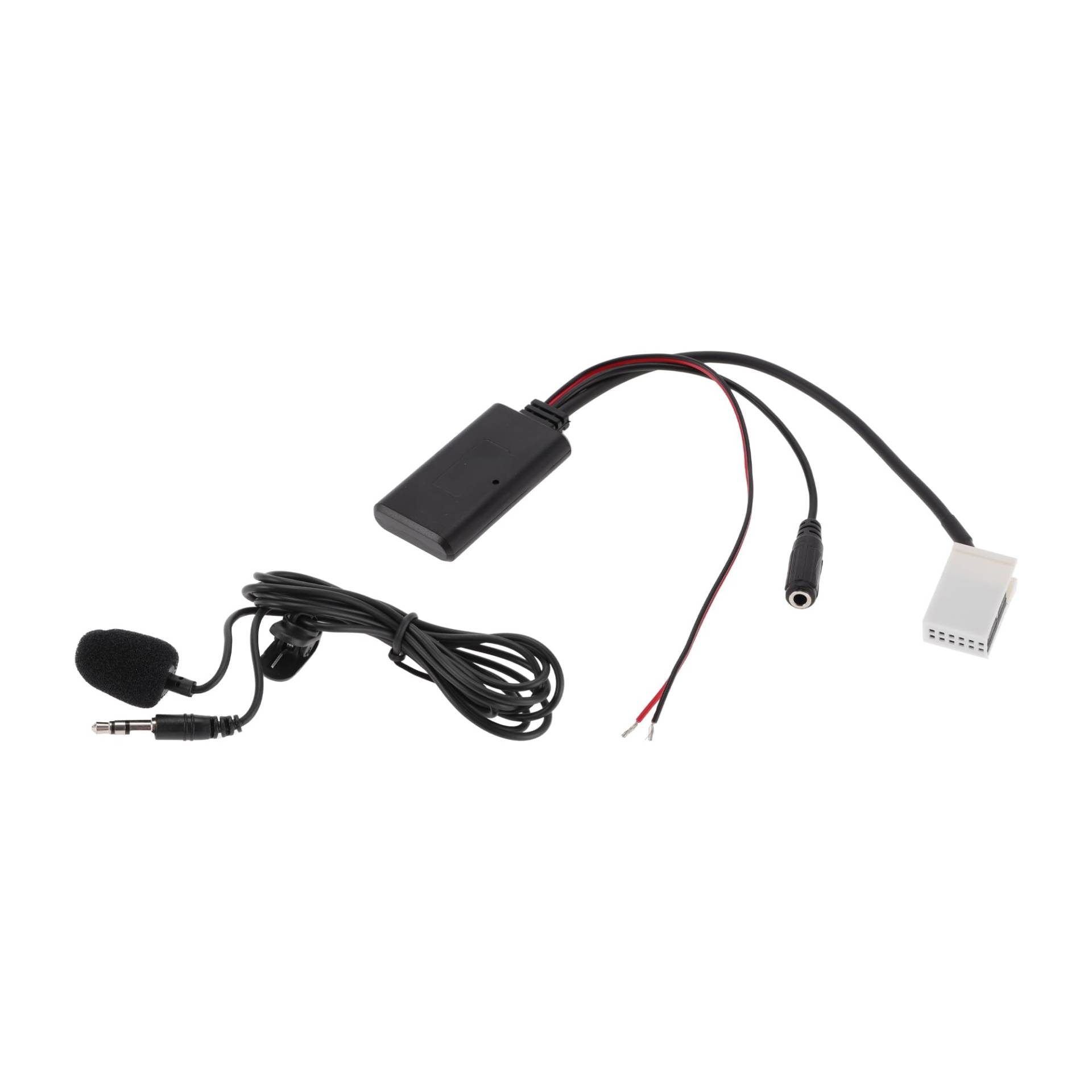 Hihaha Stereo Radio Kabelbaum mit Mikrofon Freisprecheinrichtung für Volkswagen Passat Jetta 2006 Touareg Touran 2002 Polo 2004 Bluetooth AUX Adapter Musik Kabel Bequem 17.5cm Schwarz Hihaha Stereo Radio Kabelbaum mit Mikrofon Freisprecheinrichtung für Volkswagen Passat Jetta 2006 Touareg Touran 2002 Polo 2004 Bluetooth AUX Adapter Musik Kabel Bequem 17.5cm Schwarz von Hihaha