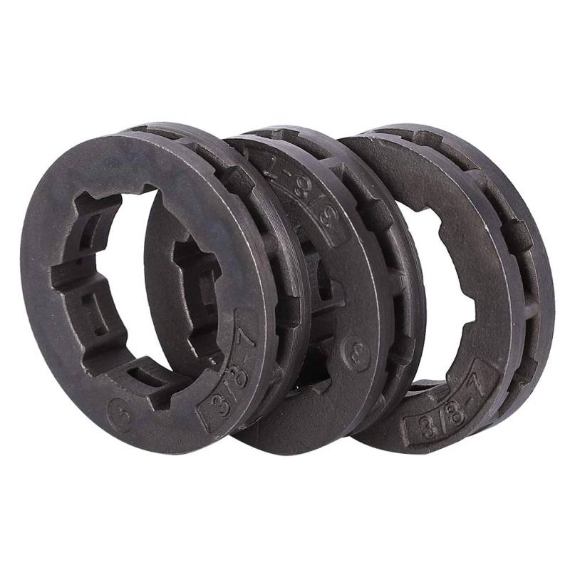 3Pcs 3/8in 7T 68210 Felgenrad Passend für 030 031 032 038 041 044 046 064066 MS361 MS362 MS440,Kettenrad von Hililand