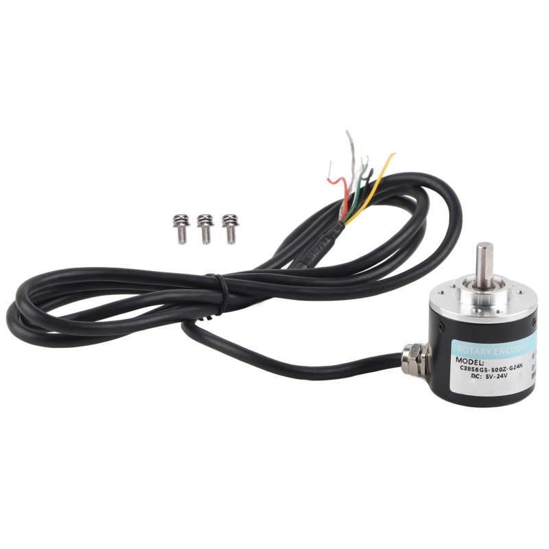 ABZ Dreiphasen-Encoder Photoelektrischer Encoder DC 5-24 V 3000-6000 U/min Vollwellen-Encoder für den Bereich Auto Engineering(500HZ) von Hililand