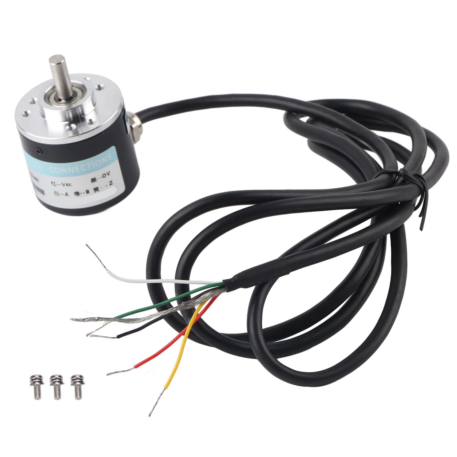 ABZ Dreiphasen-Encoder Photoelektrischer Encoder DC 5-24 V 3000-6000 U/min Vollwellen-Encoder für den Bereich Auto Engineering(600HZ),Encoder von Hililand