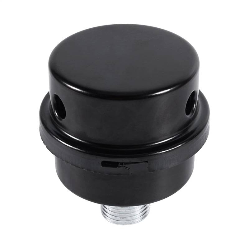 1/2"Luftschalldämpfer-Filter, Gewinde-Anschluss-Schalldämpfer-Filter Metalleinlass-Geräuschfilter für ölfreien Luftkompressor von Hilitand