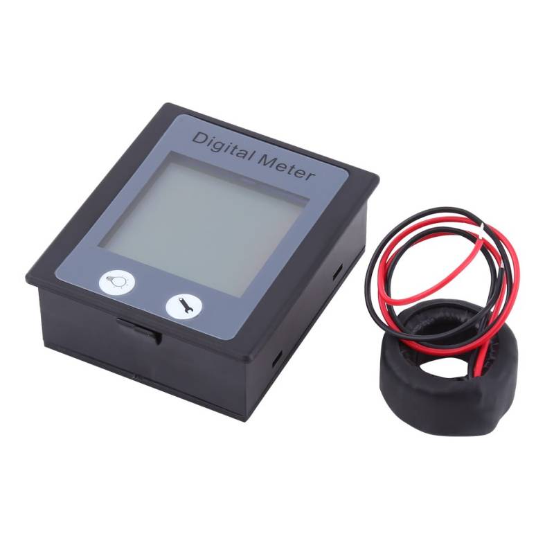 Multifunktionstester, 80-260V AC 100A Digital Multimeter Überwachung Amperemeter Voltmeter Elektrische Spannung Strom Tester Mit CT von Hilitand