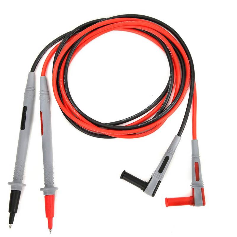 P1505 Testsonden Kit 150 cm 1000 V / 10 A Universal Multimeter Test Probe Kabel Silikon Wrap Copper Needle Multimeter Zubehör, Andere Leitungen und Sonden von Hilitand