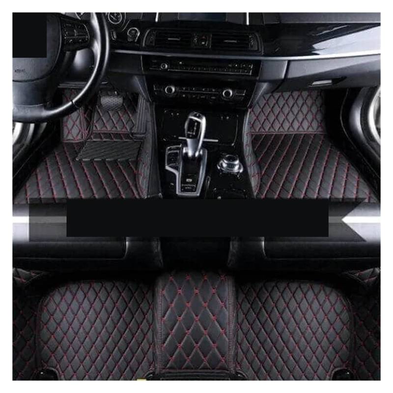 Autofußmatten Für 3er F30 318d 330i 340i 328i 330d 318d 2012~2018 Fuß-TPE-Liner-Teppich-Pad-Abdeckung Teppich-Zubehör Auto-Bodenmatte Fußmatten Autoteppich(3pc Floor mat10,Left Hand Drive) von Himwqfuh