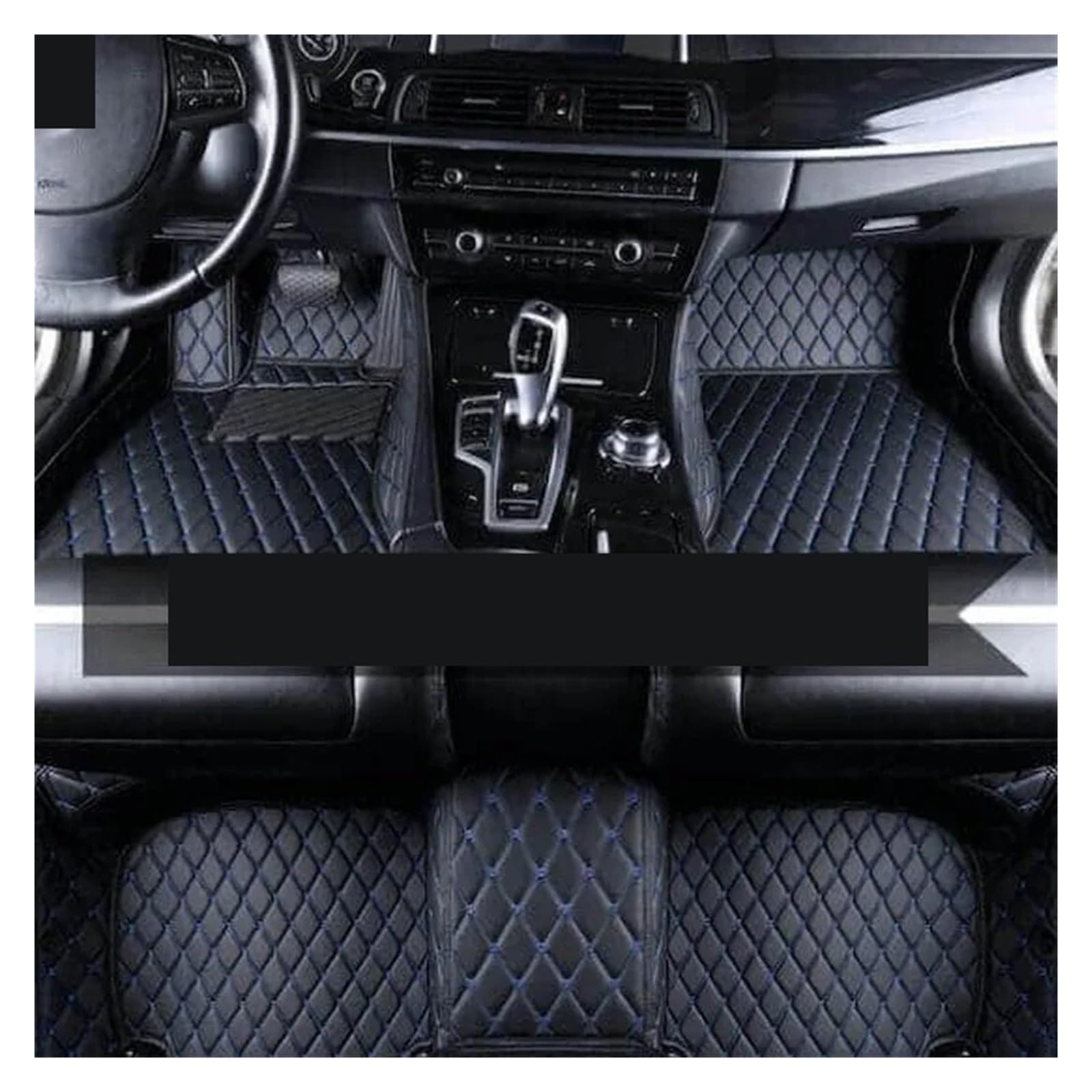 Autofußmatten Für 3er F30 318d 330i 340i 328i 330d 318d 2012~2018 Fuß-TPE-Liner-Teppich-Pad-Abdeckung Teppich-Zubehör Auto-Bodenmatte Fußmatten Autoteppich(3pc Floor mat13,Left Hand Drive) von Himwqfuh