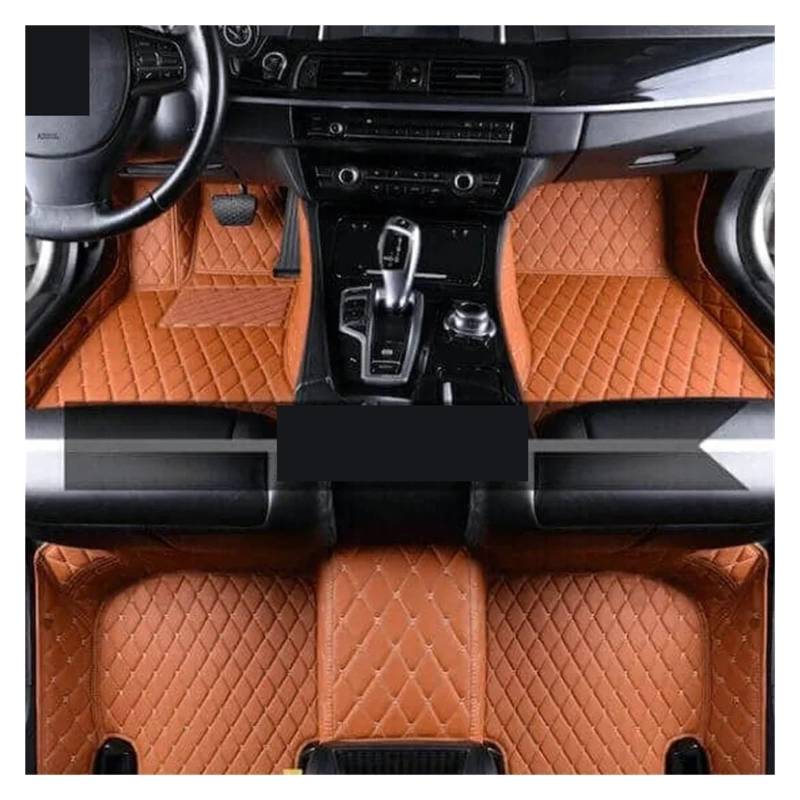 Autofußmatten Für 3er F30 318d 330i 340i 328i 330d 318d 2012~2018 Fuß-TPE-Liner-Teppich-Pad-Abdeckung Teppich-Zubehör Auto-Bodenmatte Fußmatten Autoteppich(3pc Floor mat17,Left Hand Drive) von Himwqfuh