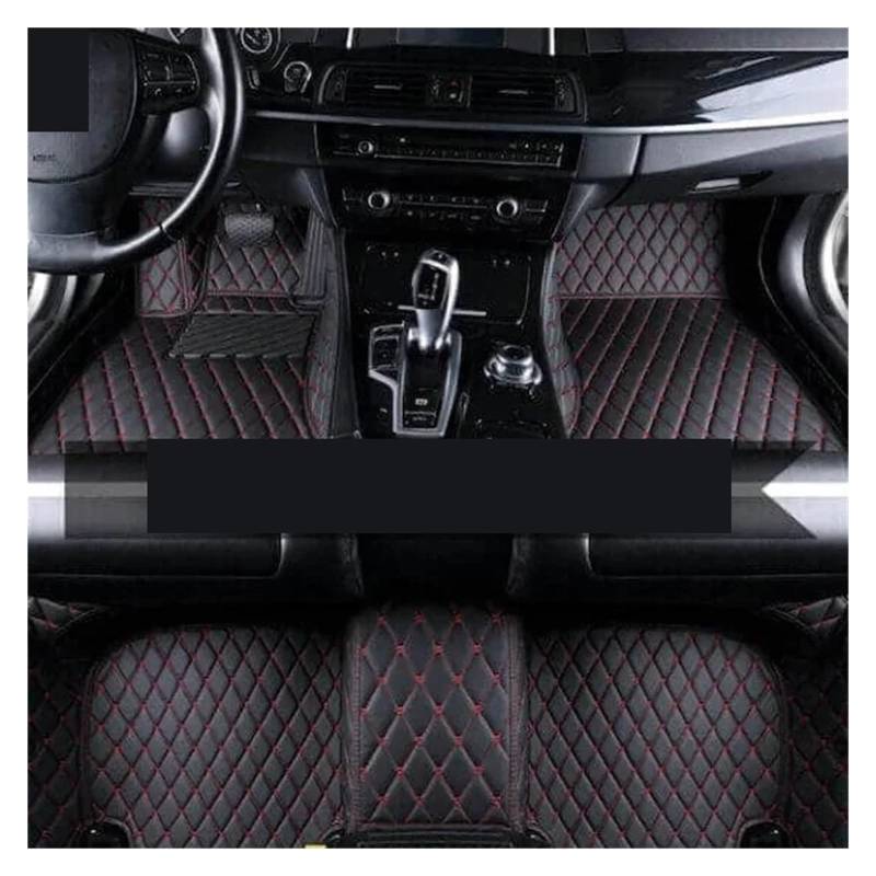 Autofußmatten Für 3er F30 318d 330i 340i 328i 330d 318d 2012~2018 Fuß-TPE-Liner-Teppich-Pad-Abdeckung Teppich-Zubehör Auto-Bodenmatte Fußmatten Autoteppich(3pc Floor mat21,Right Hand Drive) von Himwqfuh
