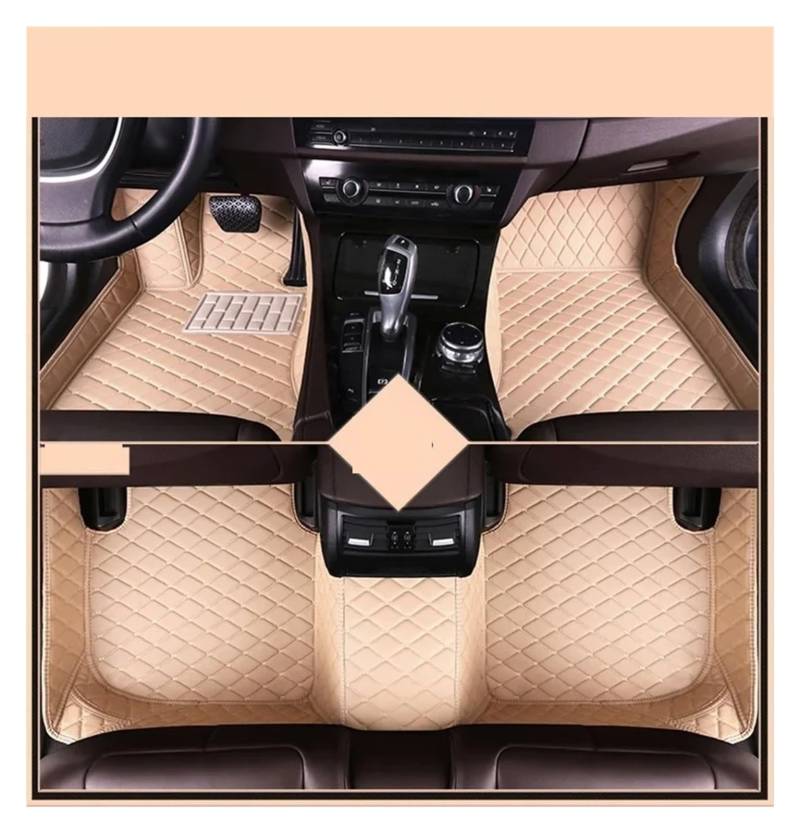 Autofußmatten Für 3er F30 318d 330i 340i 328i 330d 318d 2012~2018 Fuß-TPE-Liner-Teppich-Pad-Abdeckung Teppich-Zubehör Auto-Bodenmatte Fußmatten Autoteppich(3pc Floor mat8,Left Hand Drive) von Himwqfuh