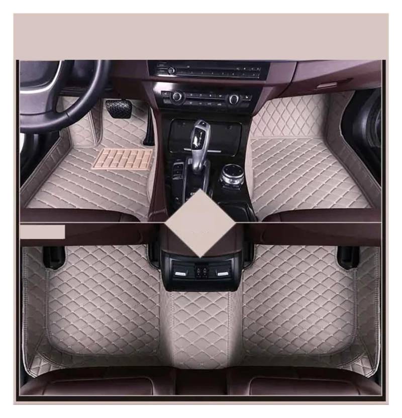 Autofußmatten Für 3er F30 318d 330i 340i 328i 330d 318d 2012~2018 Fuß-TPE-Liner-Teppich-Pad-Abdeckung Teppich-Zubehör Auto-Bodenmatte Fußmatten Autoteppich(3pc Floor mat9,Left Hand Drive) von Himwqfuh