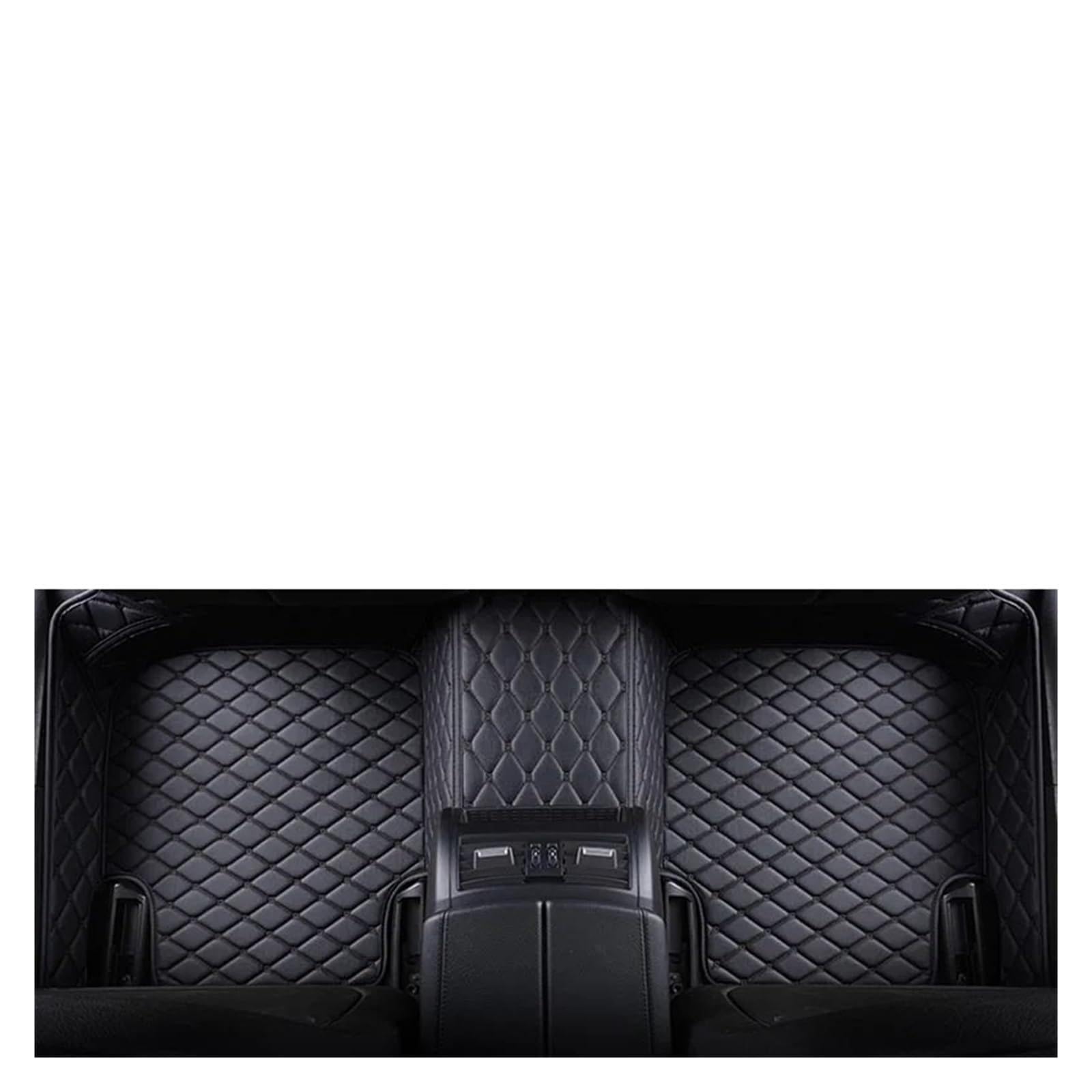 Autofußmatten Für Benz Für A-KLASSE W177 2020-2023 A140-A250 Auto Teppiche Fuß Coche Zubehör Auto Fußmatten Fußmatten Autoteppich(All Black) von Himwqfuh