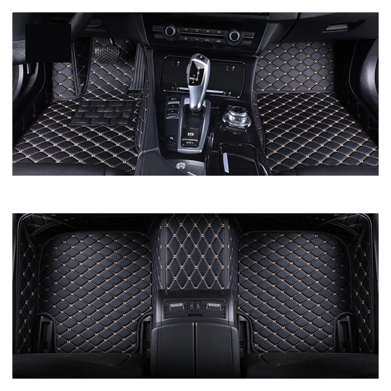 Autofußmatten Für Benz Für B-KLASSE W247 2020-2023 B160-B250 Auto Teppiche Fuß Coche Zubehör Auto Fußmatten Fußmatten Autoteppich(Gray) von Himwqfuh