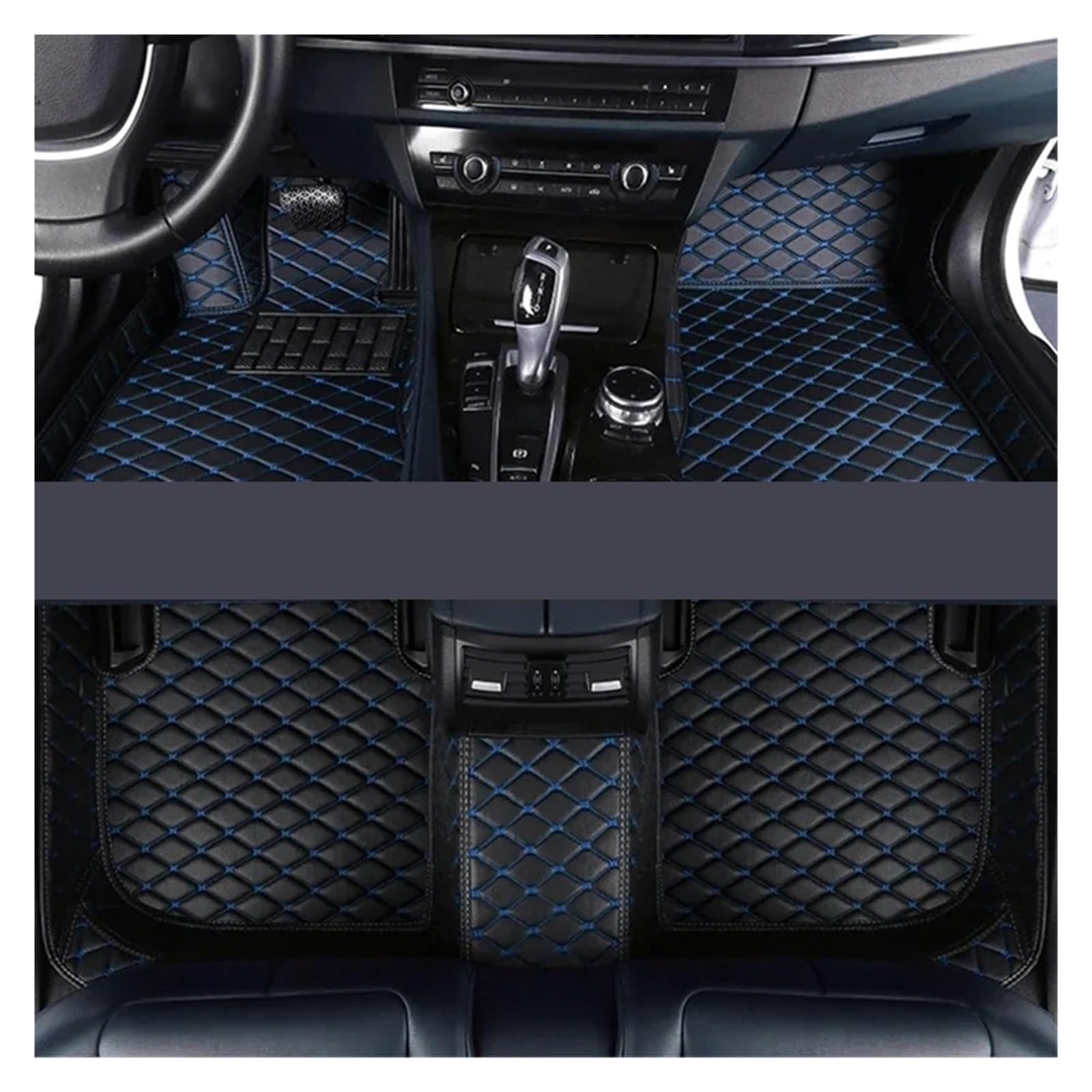 Autofußmatten Für Benz Für E-KLASSE W211 2002-2008 E200-E500 Auto Teppiche Fuß Coche Zubehör Auto Fußmatten Fußmatten Autoteppich(3pc Floor mats) von Himwqfuh